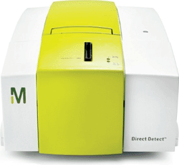 Imagen: El Sistema de Cuantificación de Proteínas Direct Detect (Fotografía cortesía de EMD Millipore). Imagen: El Sistema de Cuantificación de Proteínas Direct Detect (Fotografía cortesía de EMD Millipore).